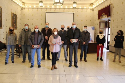 Homenatge a treballadors de l'Ajuntament de la Seu jubilats