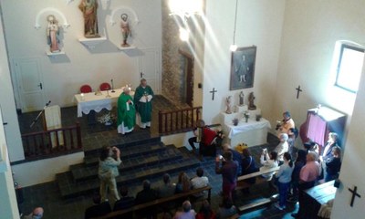 Homenatge a mossèn Ramon Porredon (Foto: Núria Duró)