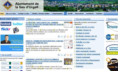 Ajuntament de la Seu - Pàgina web 05.2013