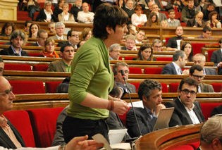 Sara Vilà - Sessió al Parlament 2013
