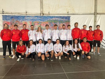 Equip de la selecció espanyola a la Copa del Món d'Eslàlom de la Seu d'Urgell