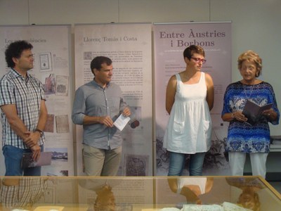 Exposició 'Entre Àustries i Borbons' - Inauguració