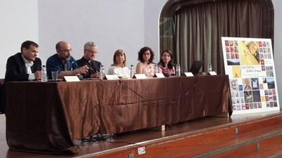 Inauguració de l'exposició 'Les lletres d'ahir i d'avui'
