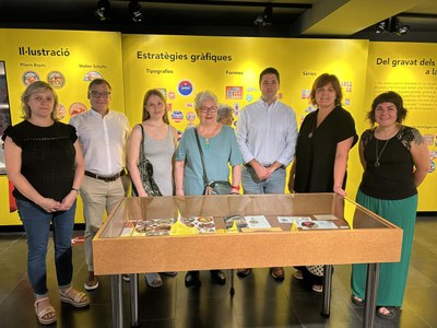 Inauguració de l'exposició '168.000 etiquetes!', a l'Espai Ermengol-Museu de la Ciutat de la Seu