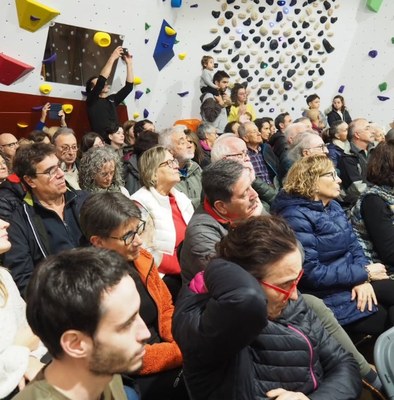 Inauguració del centre d'escalada de Peramola (Foto: Notícies de Peramola)