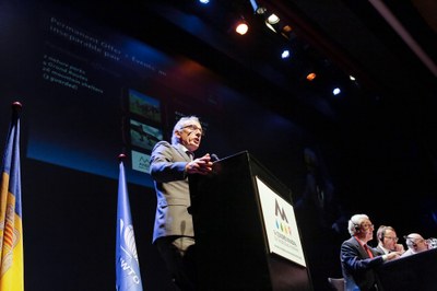 Francesc Camp al Congrés de Turisme i de Muntanya (Foto: Govern d'Andorra)