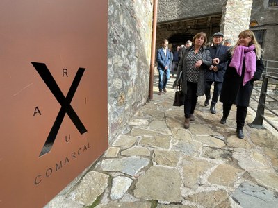 Inauguració de l'Arxiu Comarcal de l'Alta Ribagorça (Foto: Departament de Cultura)