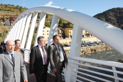 Martinet - Inauguració passarel.la