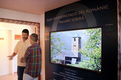 Punt d'Interpretació del Romànic del Pallars Sobirà (Foto: ACN)