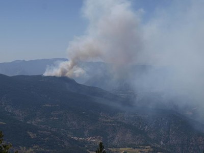 Incendi a Ossera