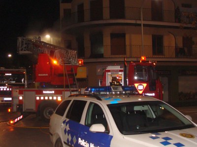 Incendi C. Bisbe Guitart 05.01.13