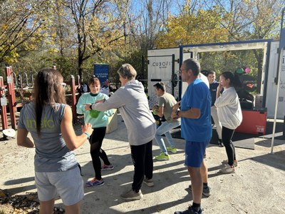 Presentació del 'CuboFit' d'INEFC Pirineus, al Parc Olímpic del Segre