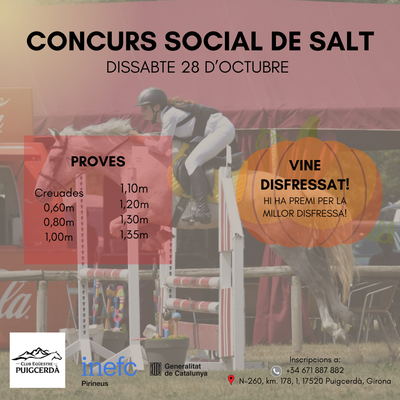 Cartell del concurs social de salt