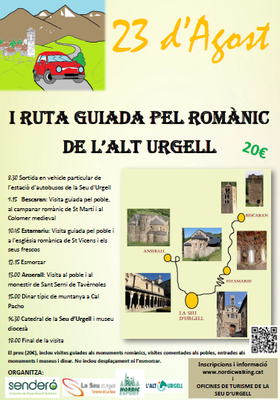 Senderó - I Ruta pel romànic de l'Alt Urgell