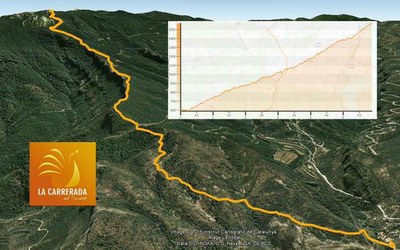 Recorregut de la Carrerada del Tosserol 2015