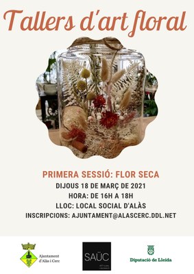 Tallers d'art floral a Alàs
