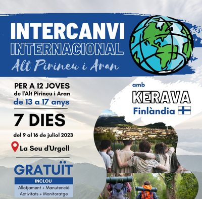 Intercanvi juvenil entre joves de l'Alt Pirineu i de Finlàndia