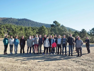 Acte públic d'Integra Pirineus per donar a conèixer el projecte 'Donem vida al bosc'