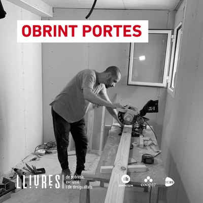 Tasques de la cooperativa Obrint Portes (Foto: Obrint Portes)