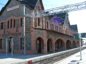 Estació de tren de Puigcerdà (Foto: ADIF)