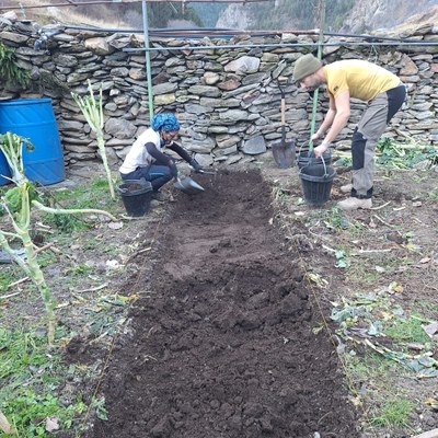 Intervenció arqueològica a Canillo (Foto: Govern d'Andorra)