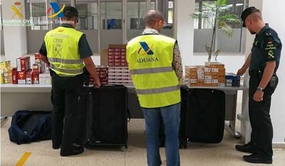 Tabac de contraban (Foto: Guàrdia Civil)