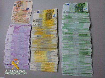 Farga de Moles Incautats 150000 euros