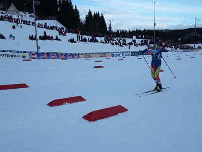 Irineu Esteve, al Tour de Ski 2021 (Foto: FAE)