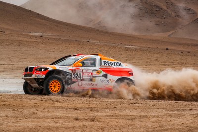 Isidre Esteve, al Dakar 2019 (Foto: Repsol Rally Team)