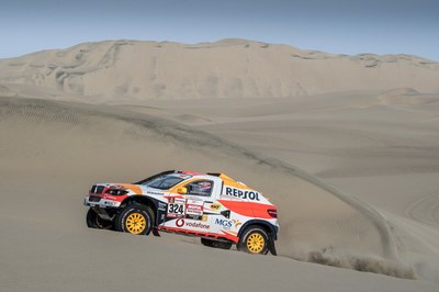 Isidre Esteve, al Dakar 2019 (Foto: Repsol Rally Team)