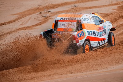 Isidre Esteve al Dakar 2022 (Foto: Mediagé)