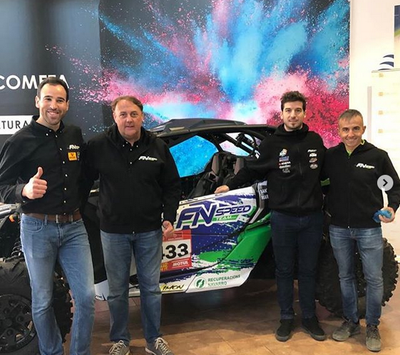 Jaume Betriu, a la presentació del seu equip per al Dakar 2020 (@jbetriu)