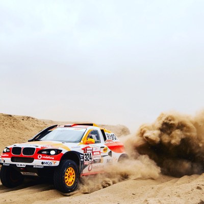 Isidre Esteve, al Dakar 2019 (Foto: KH-7 Sport)