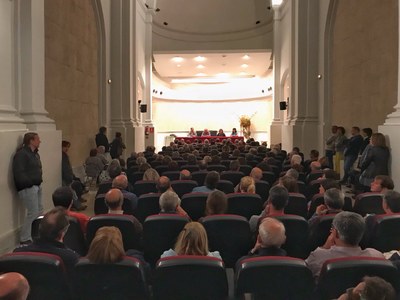 Xerrada a Puigcerdà sobre els possibles efectes del 155 (Foto: PDeCAT)