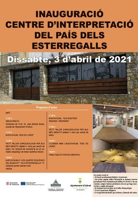 Inauguració del Centre d'Interpretació del País dels Esterregalls, a Isòvol 
