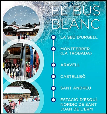 Bus blanc a Sant Joan de l'Erm