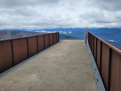 Mirador panoràmic de la Creu de Guils (Foto: CCAU)