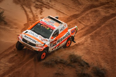 Isidre Esteve al Dakar 2021 (@IsidreEsteveDkr / Repsol Rally Team)