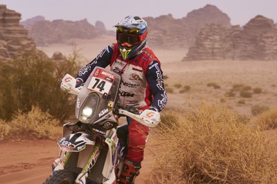 Jaume Betriu al Dakar 2021 (@jbetriu / FN Speed-KTM)