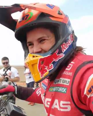 Laia Sanz celebra la seva onzena finalització consecutiva del Dakar (Imatge: @LaiaSanz_)