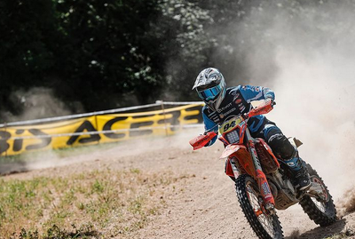 Jaume Betriu, al GP d'Itàlia 2022 d'Enduro (Foto: @future7media / @jbetriu)