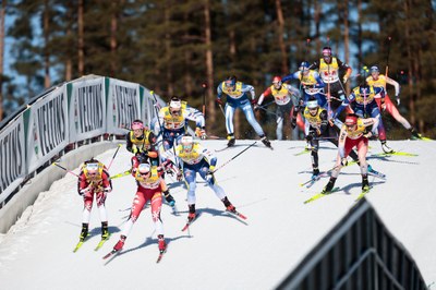 Gina del Rio a les Finals de la Copa del Món FIS d'esquí de fons, a Lahti (Foto: FAE / Nordic Focus)