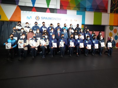 Presentació dels equips estatals 2021-2022 d'esports d'hivern (Foto: RFEDI)