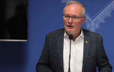 Jesús Fierro, en la seva última etapa com a tinent d'alcalde de la Seu d'Urgell (Foto: arxiu)