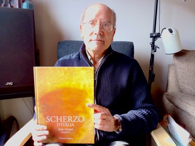 Joan Ganyet presenta a la Seu d'Urgell "Scherzo d'Itàlia" (Foto: Edicions Salòria)