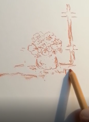 Fragment d'un vídeo en què Joan Ignasi Carbonell mostra el procés d'elaboració d'una de les seves obres