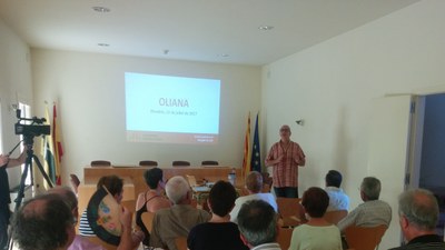 Joan Santacana, a Oliana