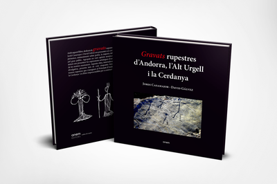 Portada del llibre 'Gravats rupestres d'Andorra, l'Alt Urgell i la Cerdanya'