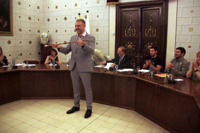 Jordi Fàbrega, nou alcalde de la Seu (Foto: ACN)