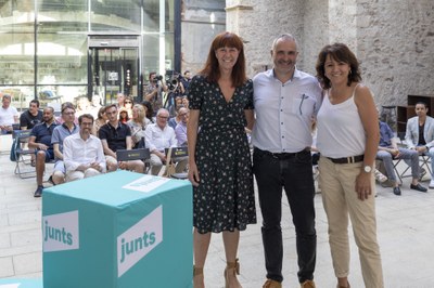 Presentació de Jordi Fàbrega com a alcaldable de Junts per la Seu (Foto: Junts per la Seu)